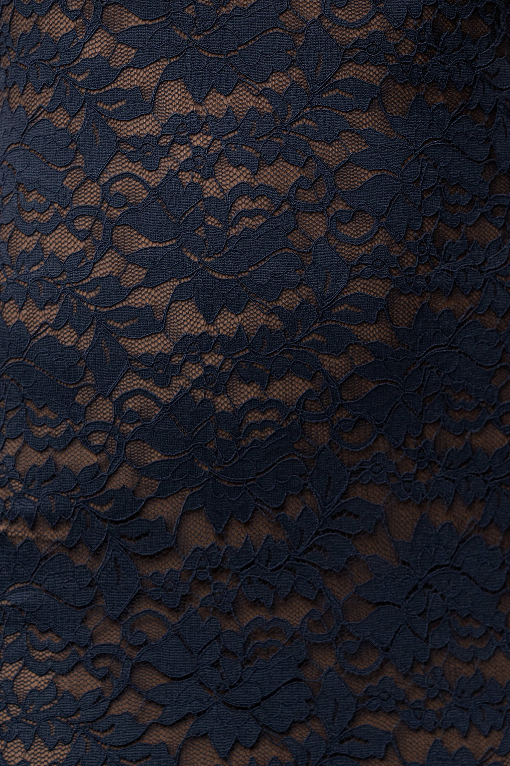 Navy Midnight Promise Lace Maxi Dress