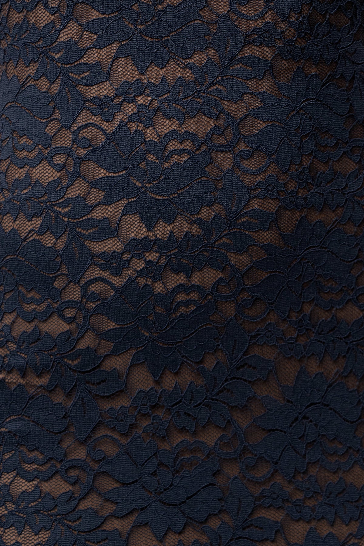 Navy Midnight Promise Lace Maxi Dress
