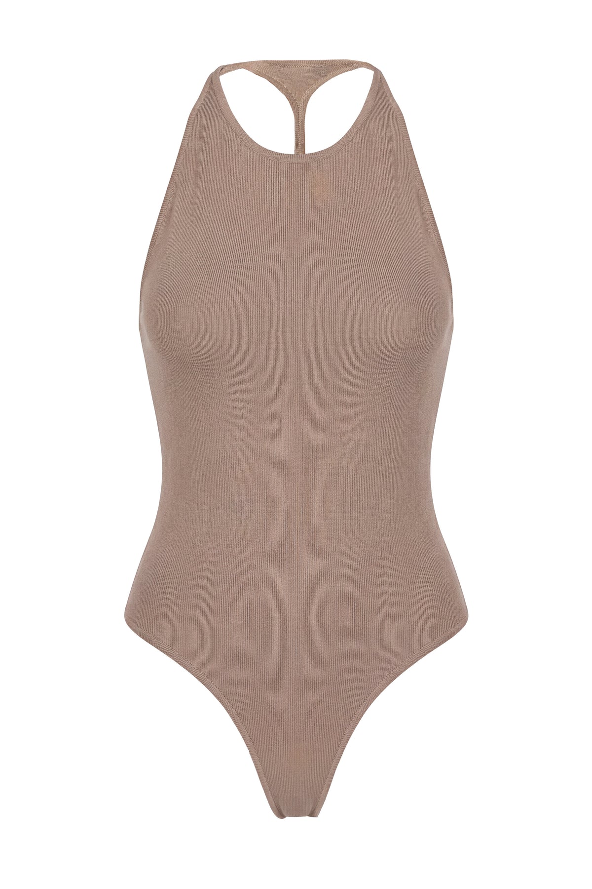 Tan Sheer Foundation Top