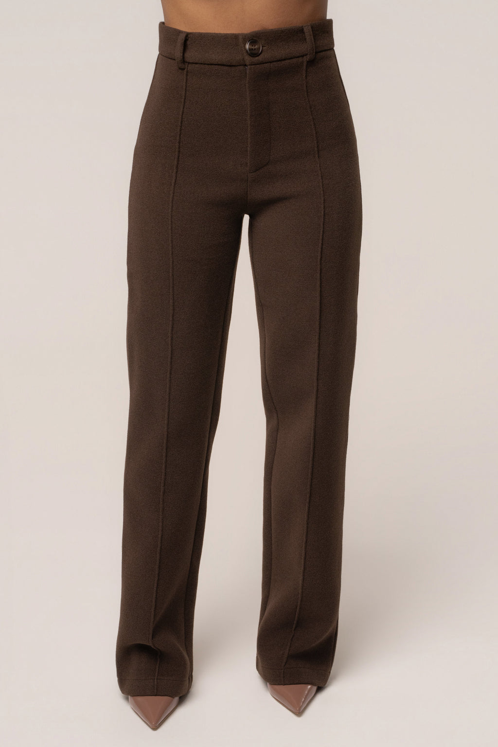 Chocolate Stay Sharp Trouser