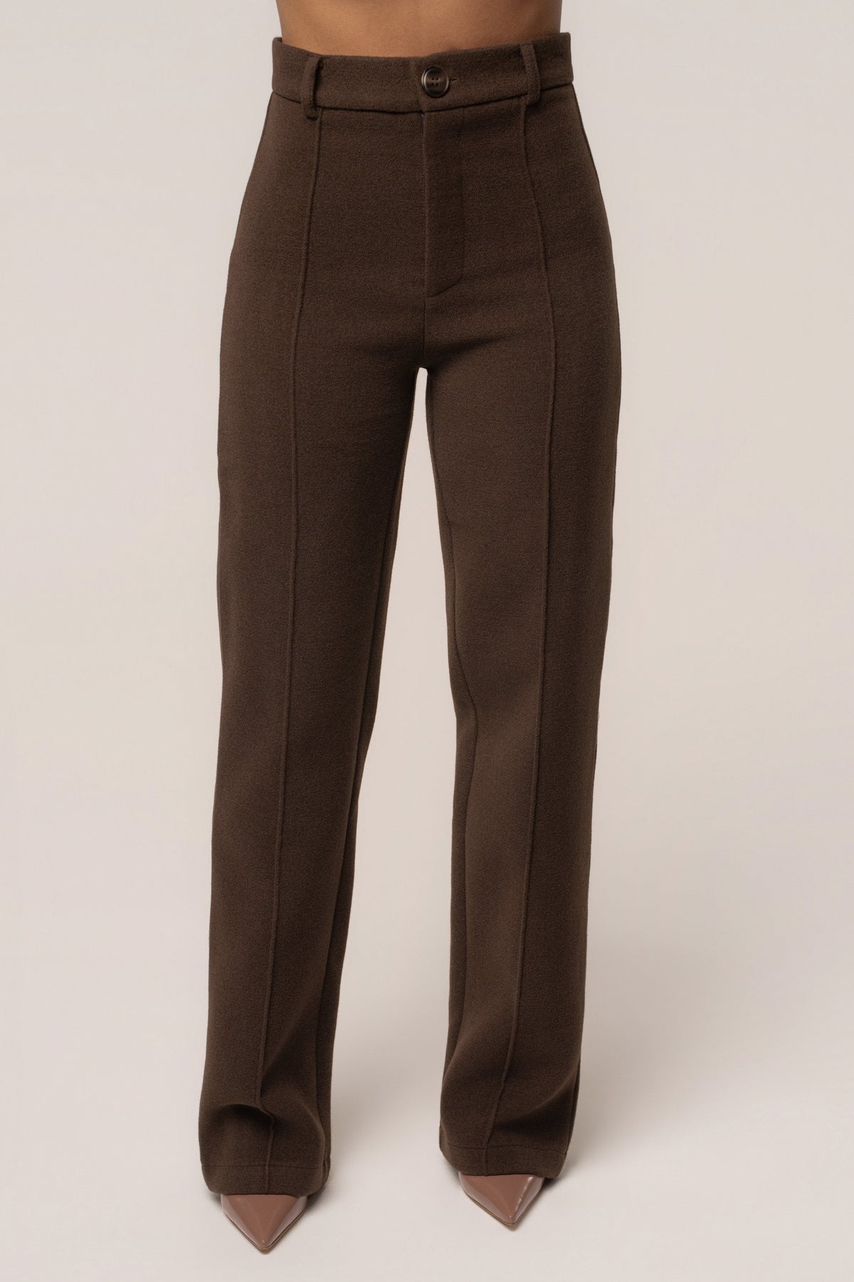 Chocolate Stay Sharp Trouser