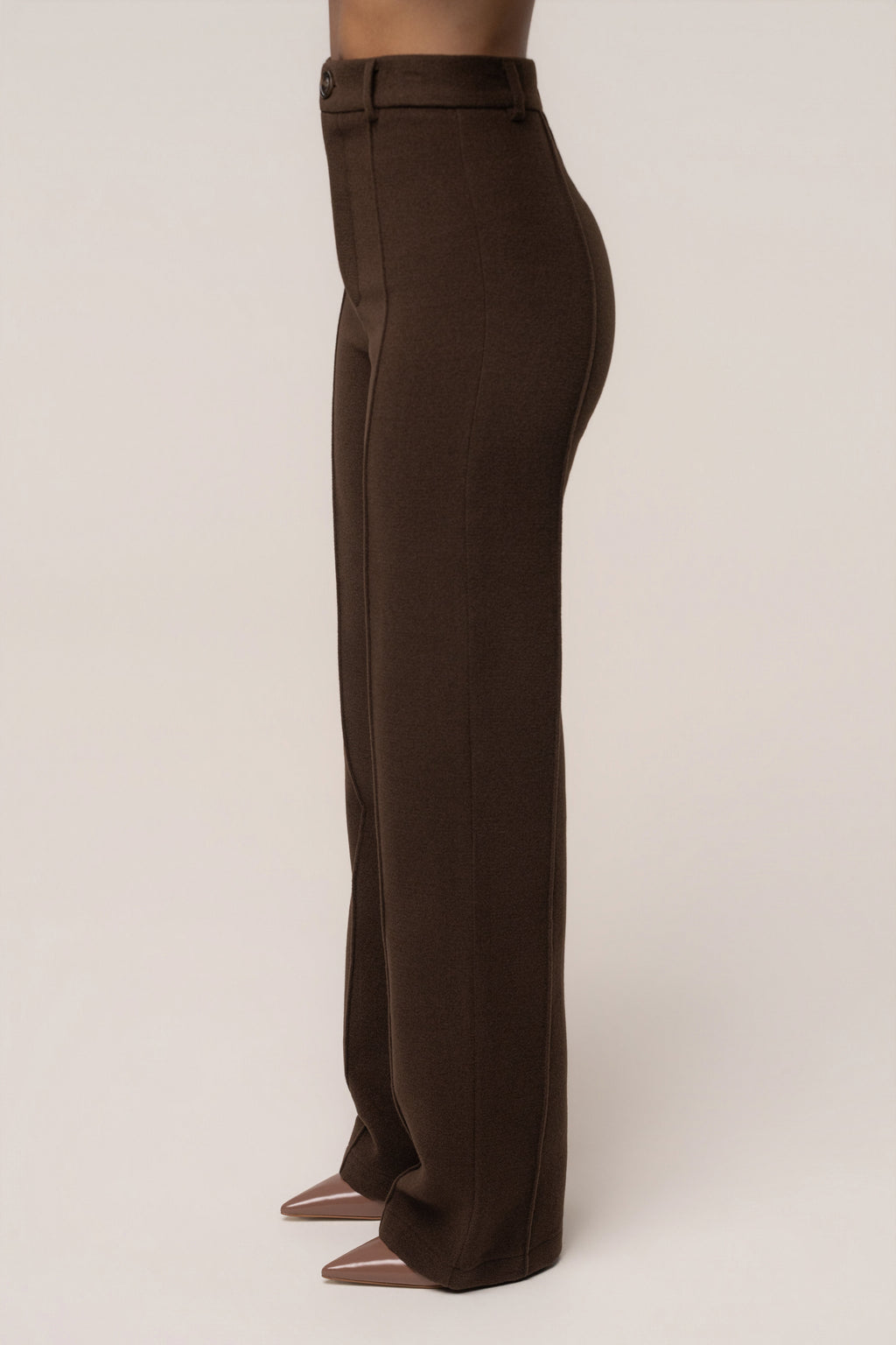 Chocolate Stay Sharp Trouser