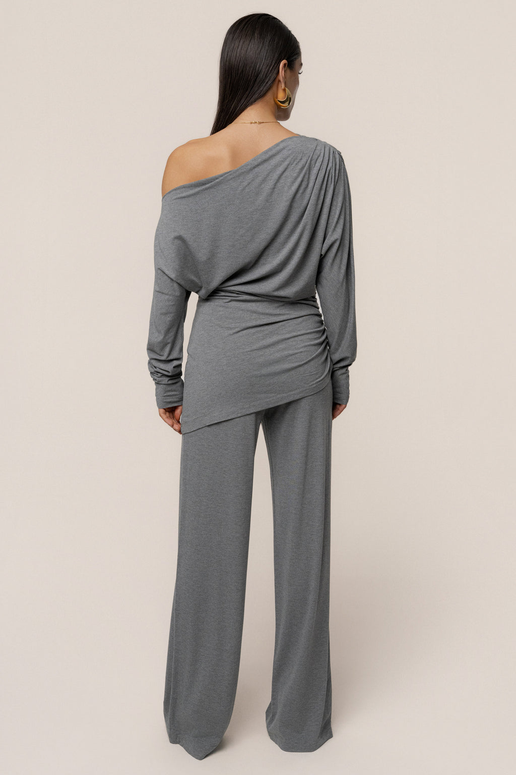 Charcoal Winter Soirée Pant Set