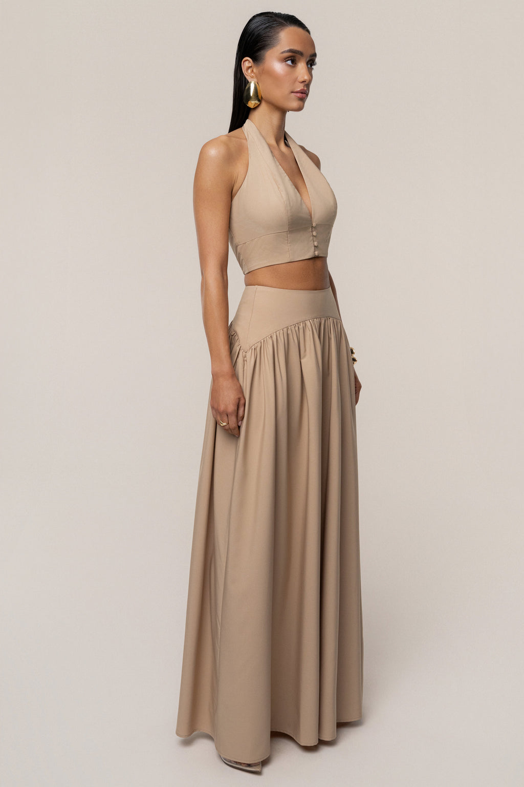 Tan Haven Skirt Set