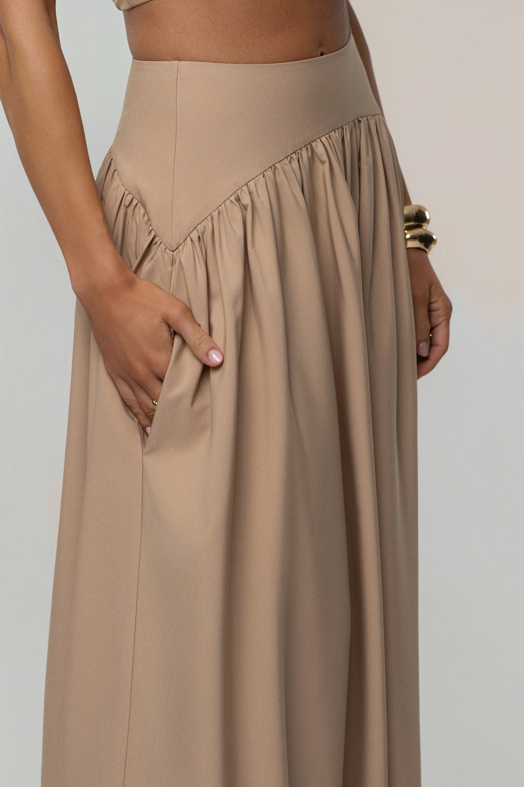 Tan Haven Skirt Set