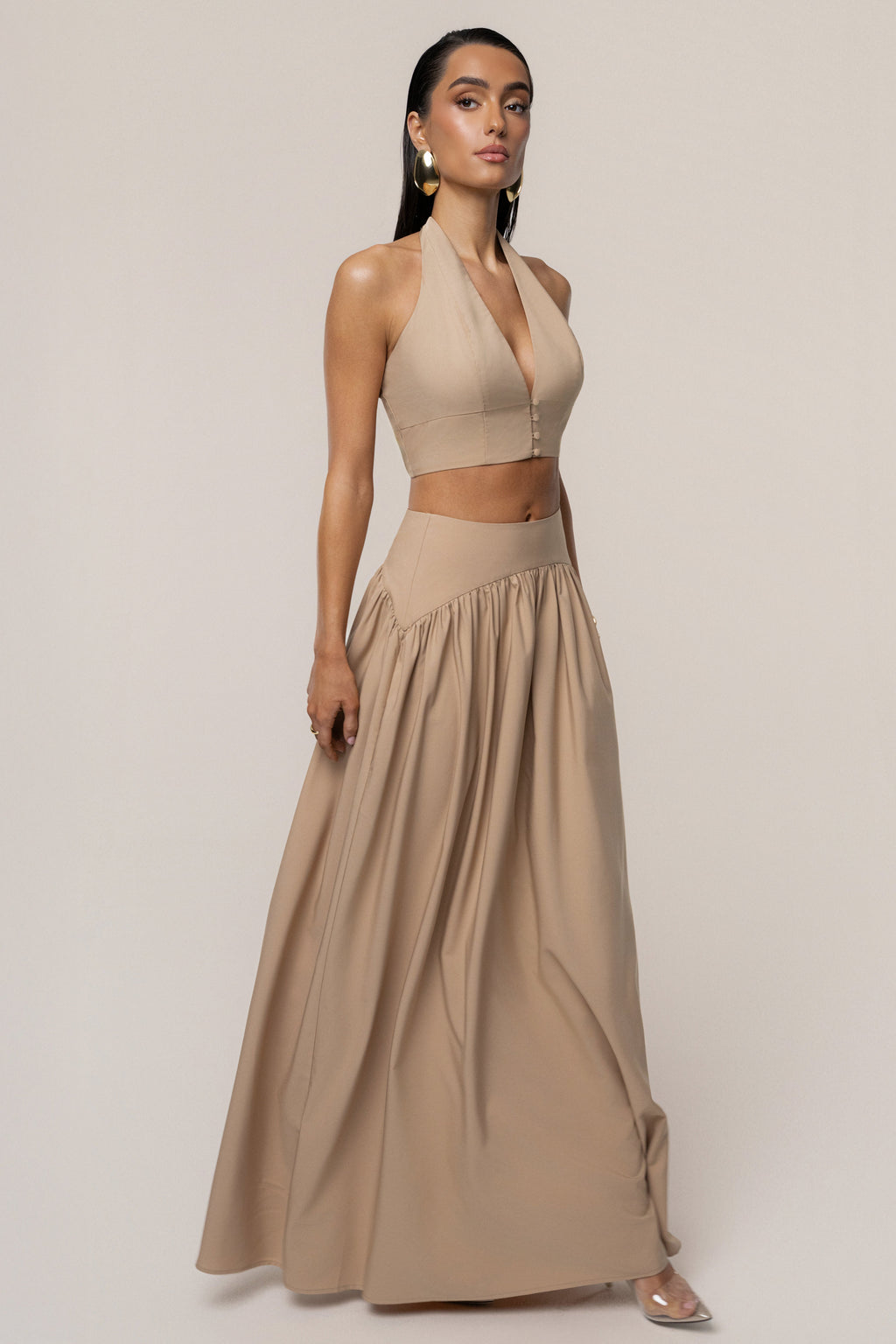 Tan Haven Skirt Set
