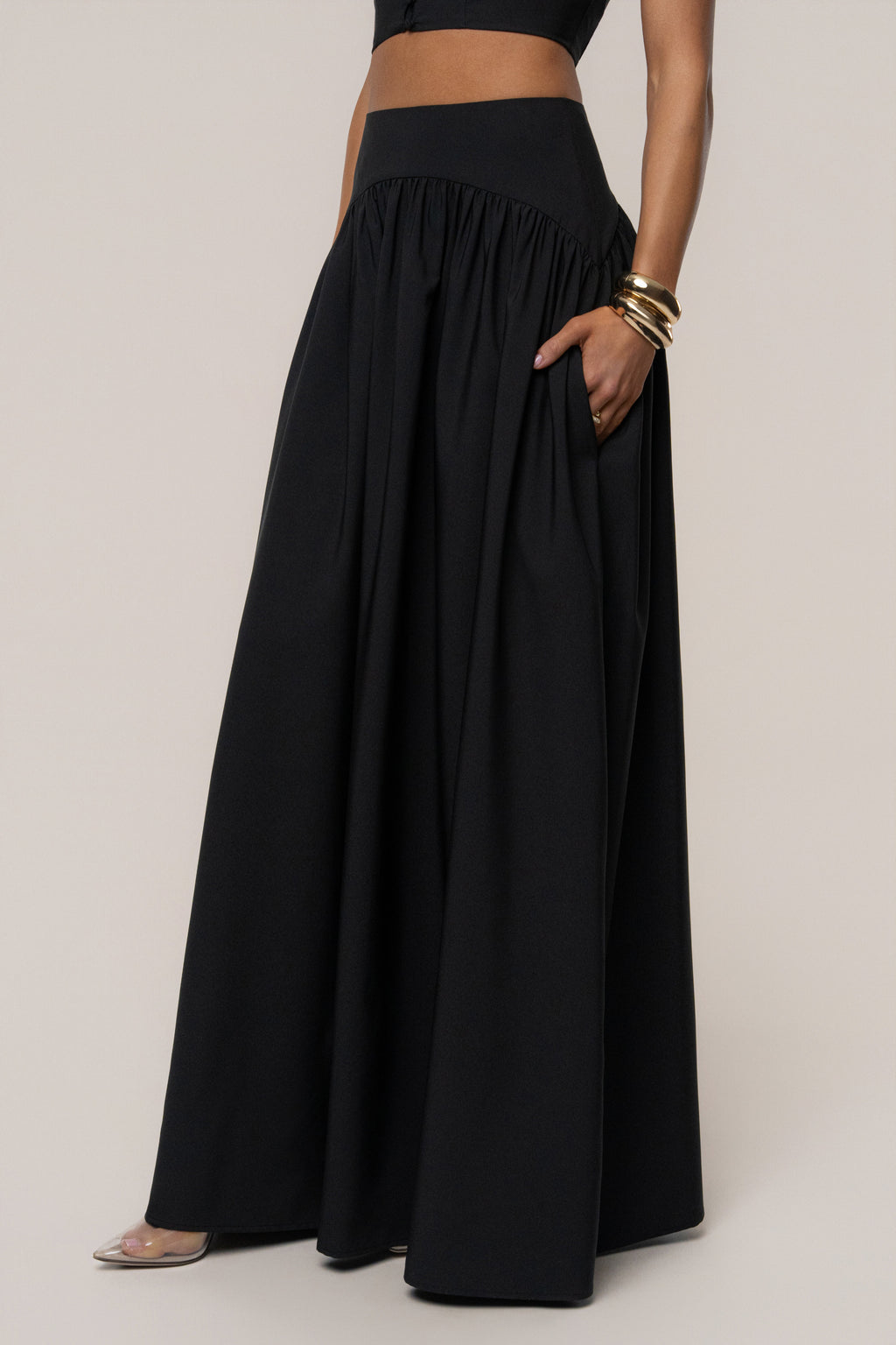 Black Haven Skirt Set