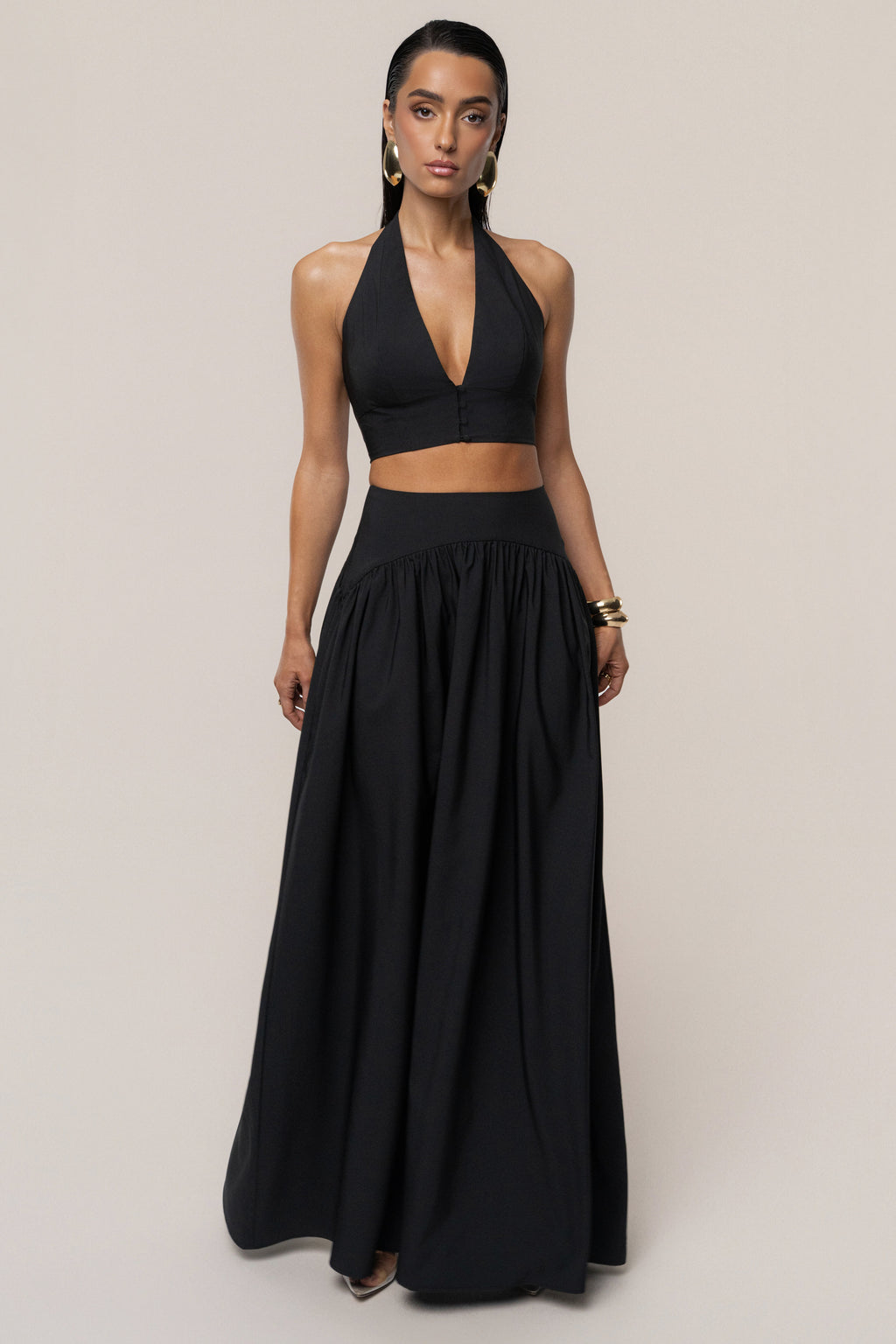 Black Haven Skirt Set