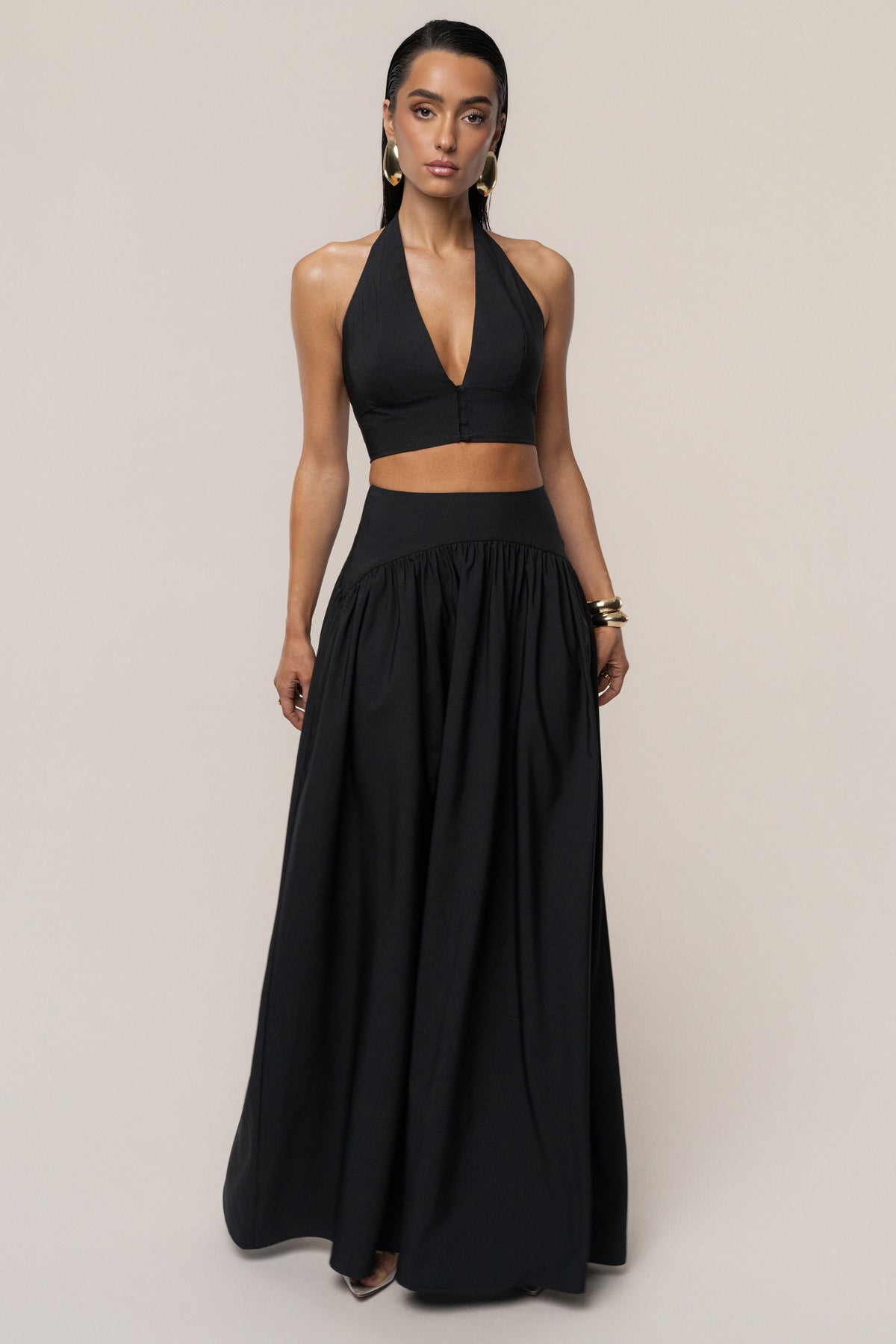 Black Haven Skirt Set
