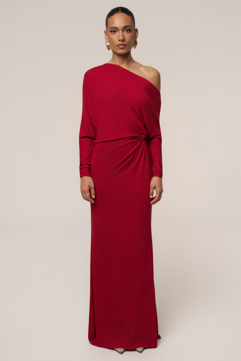 Red Eternal Obsession Maxi Dress