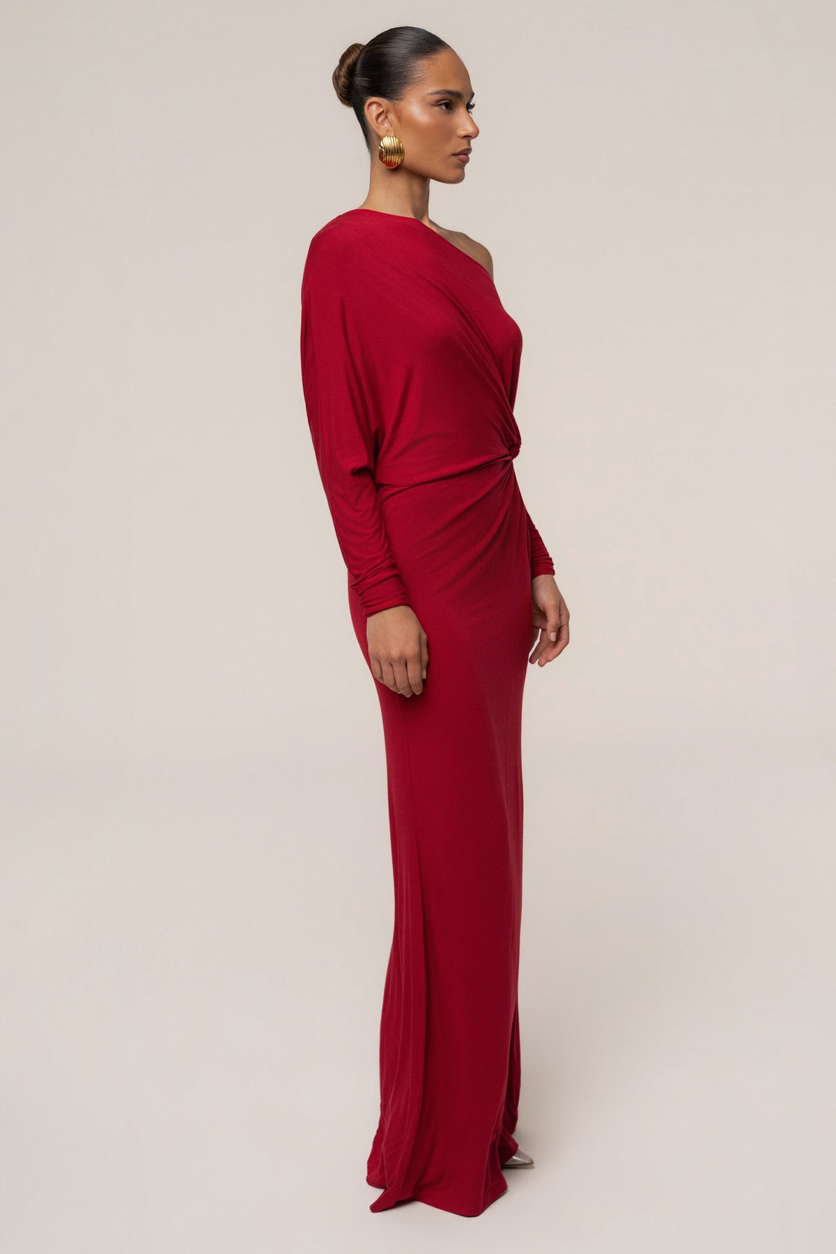 Red Eternal Obsession Maxi Dress