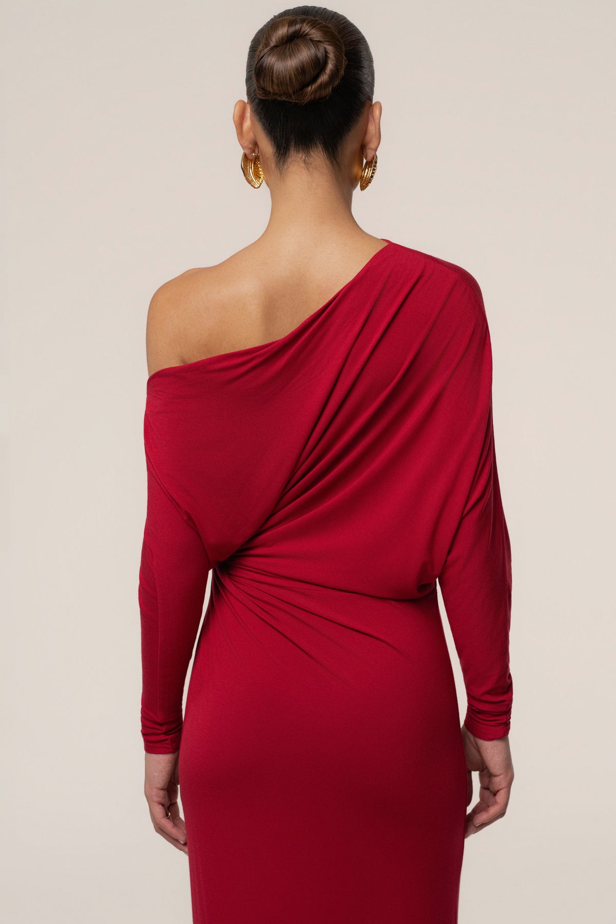 Red Eternal Obsession Maxi Dress