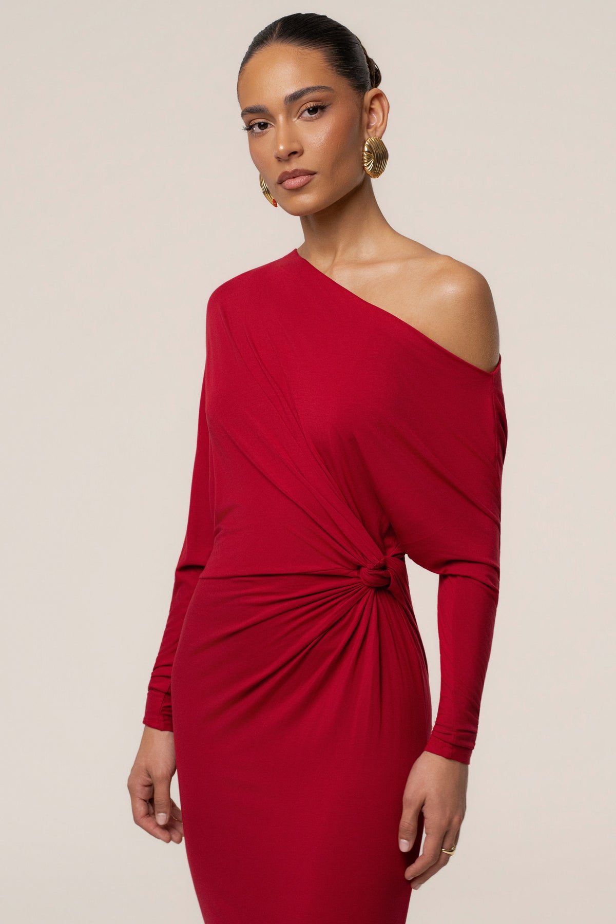 Red Eternal Obsession Maxi Dress