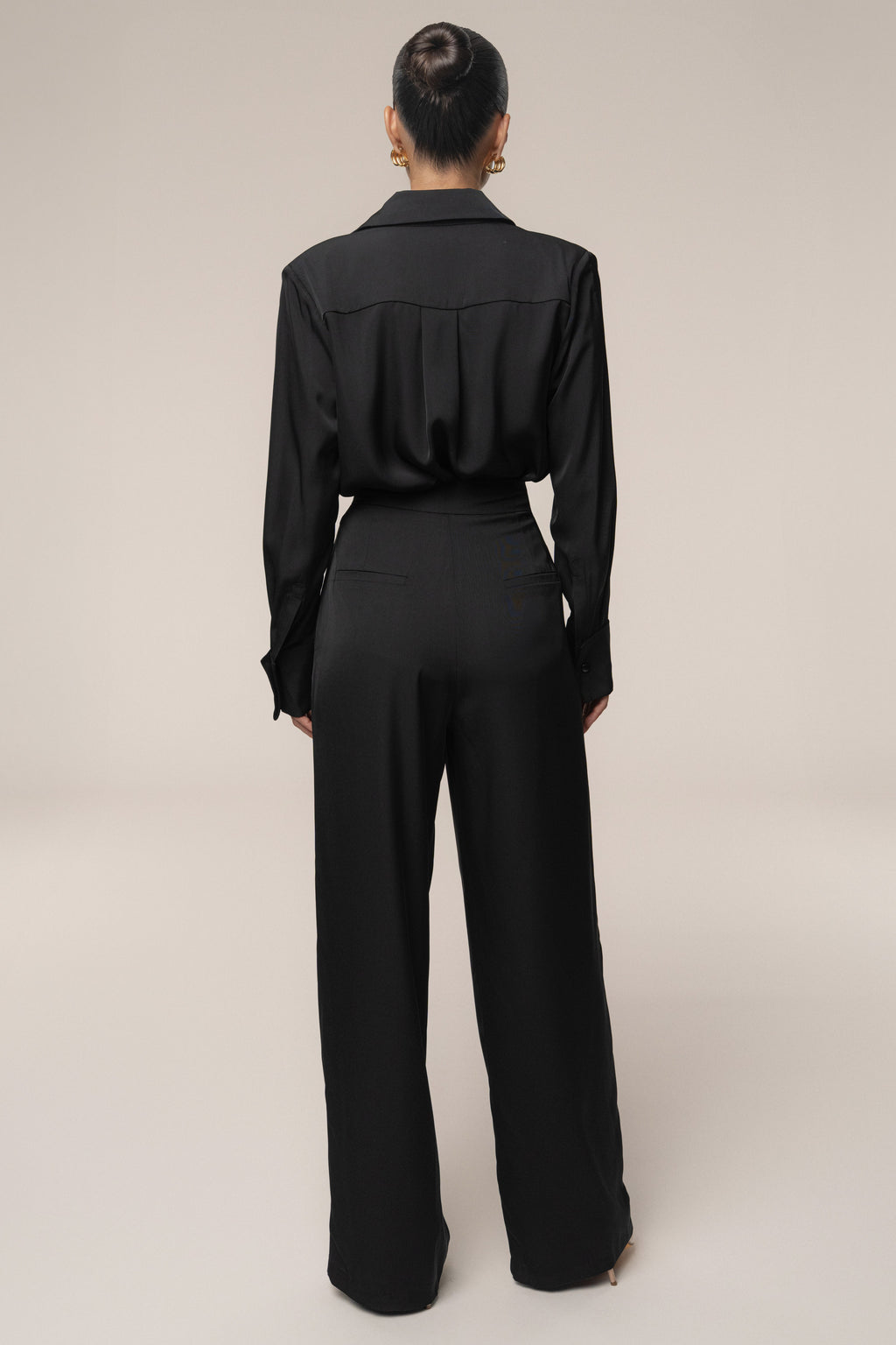 Black Candice Trousers