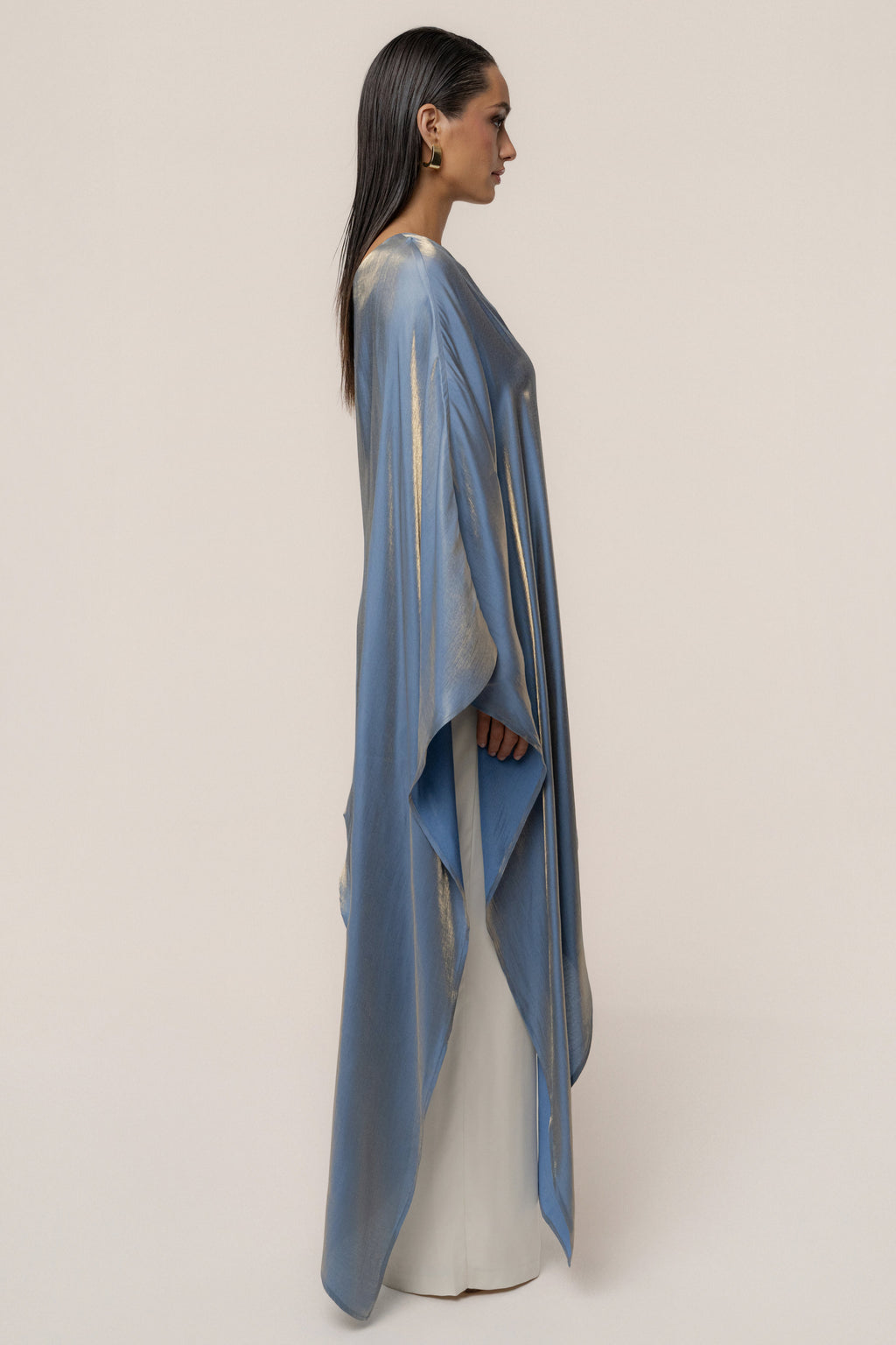Blue Cher Iridescent Top