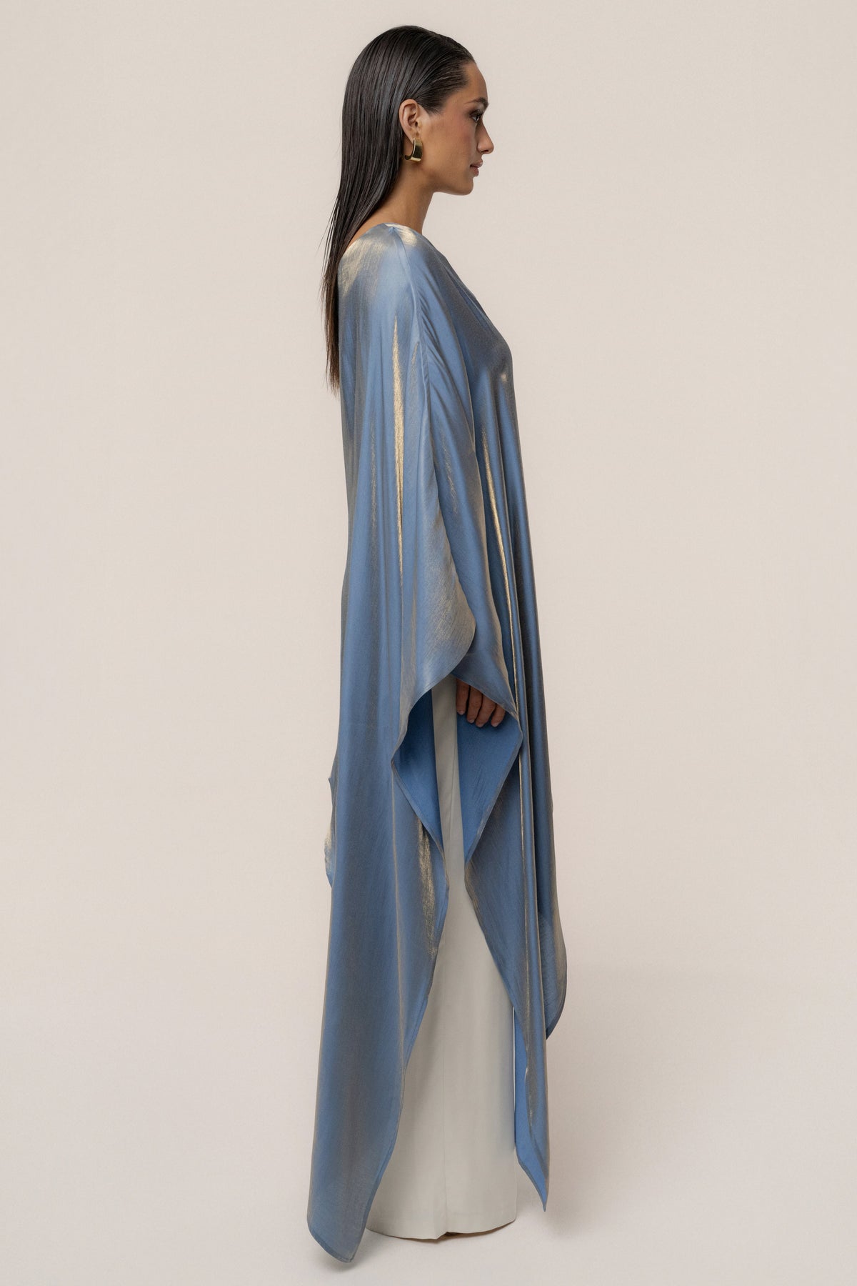 Blue Cher Iridescent Top