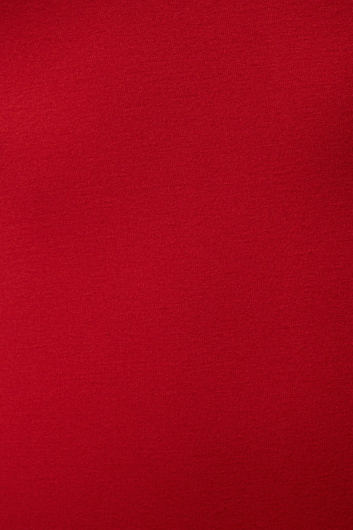 Red Classic Turtleneck Maxi Dress