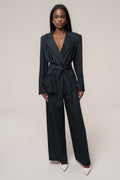 Black Social Club Pinstripe Pants