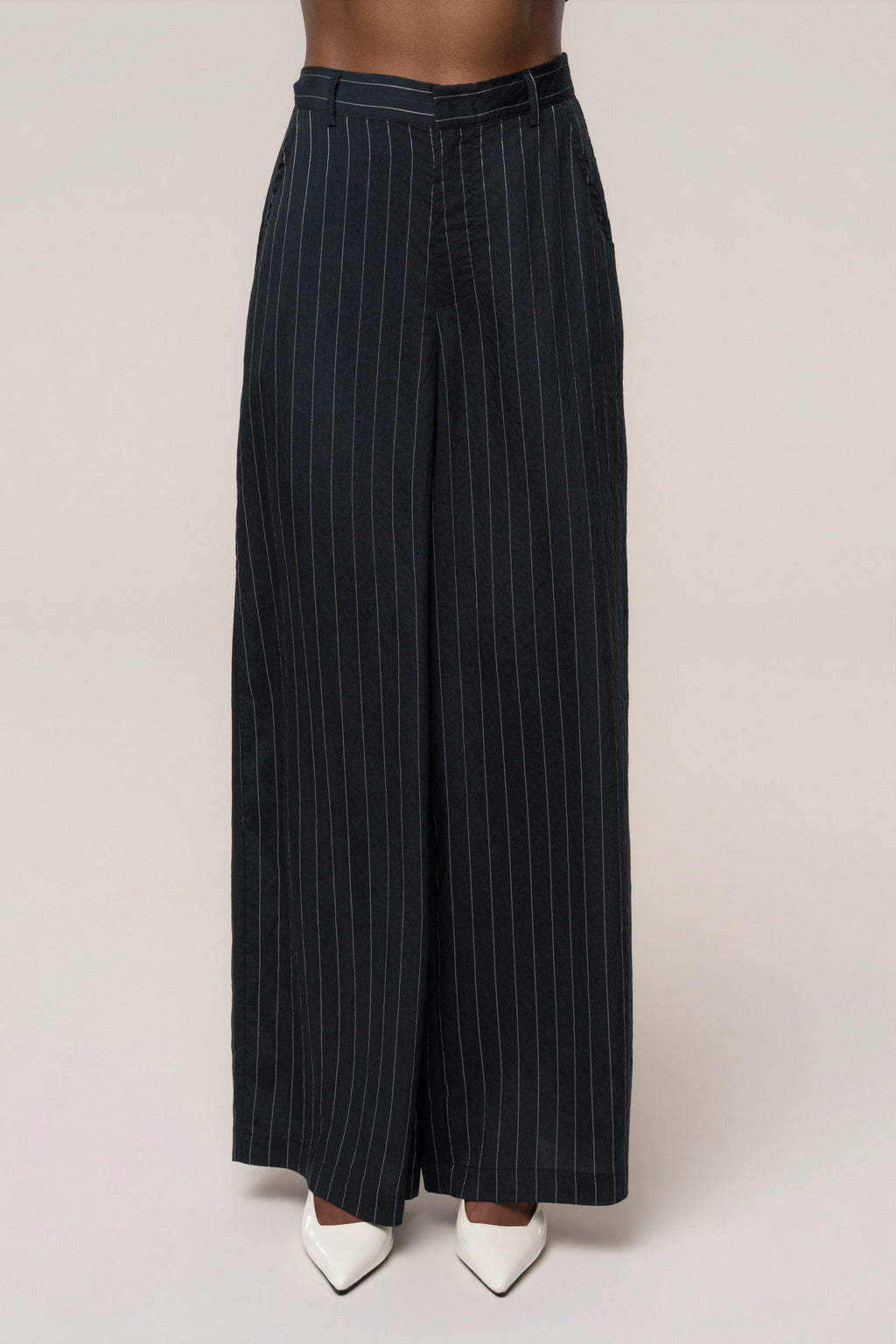 Black Social Club Pinstripe Pants
