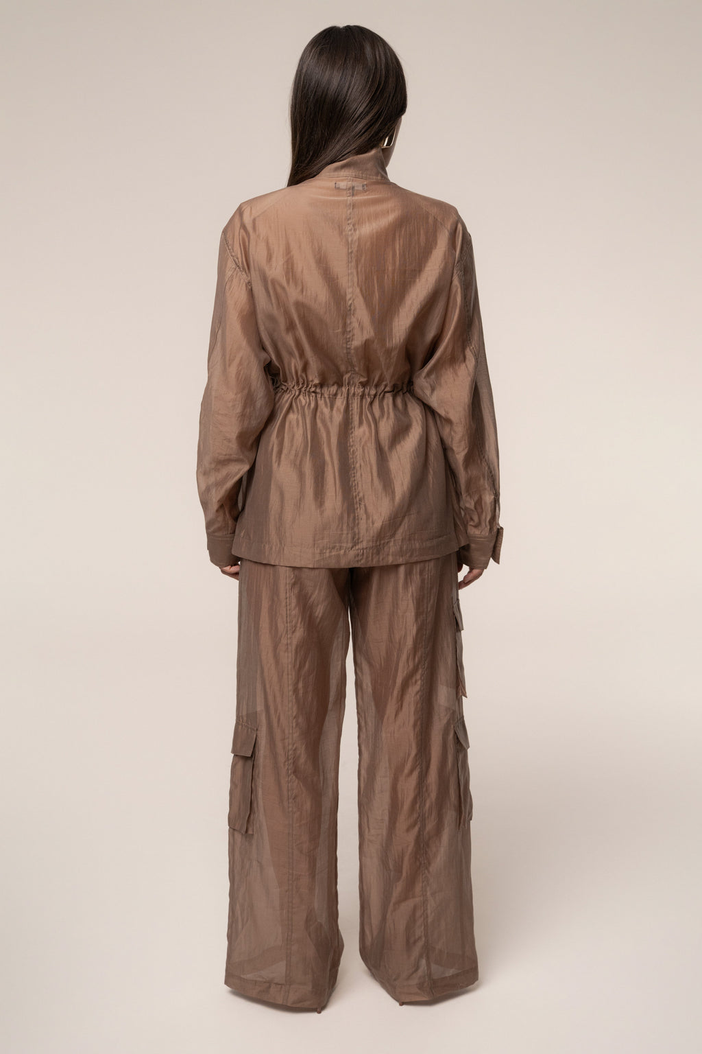 Mauve Explorer Sheer Jacket