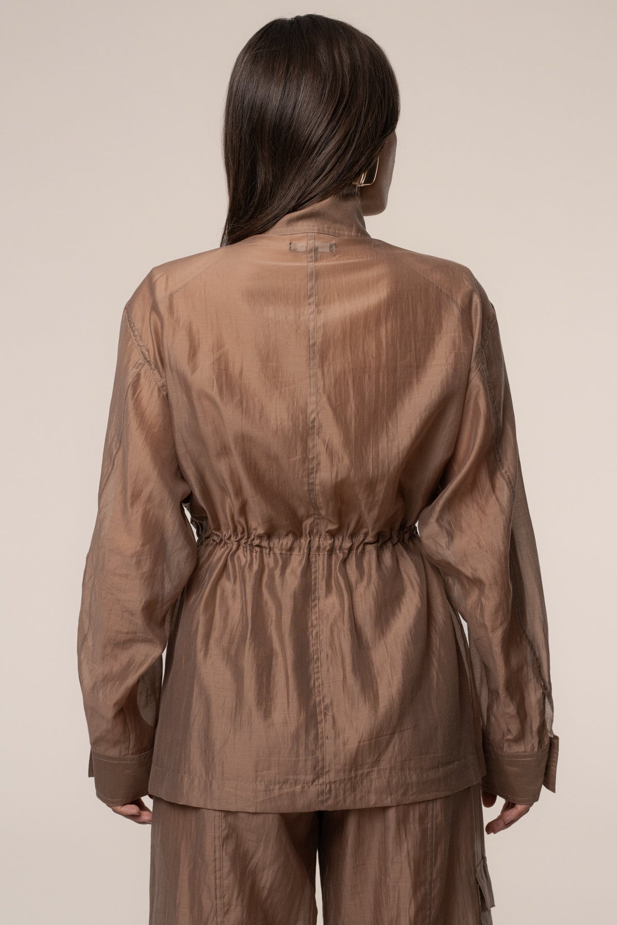 Mauve Explorer Sheer Jacket